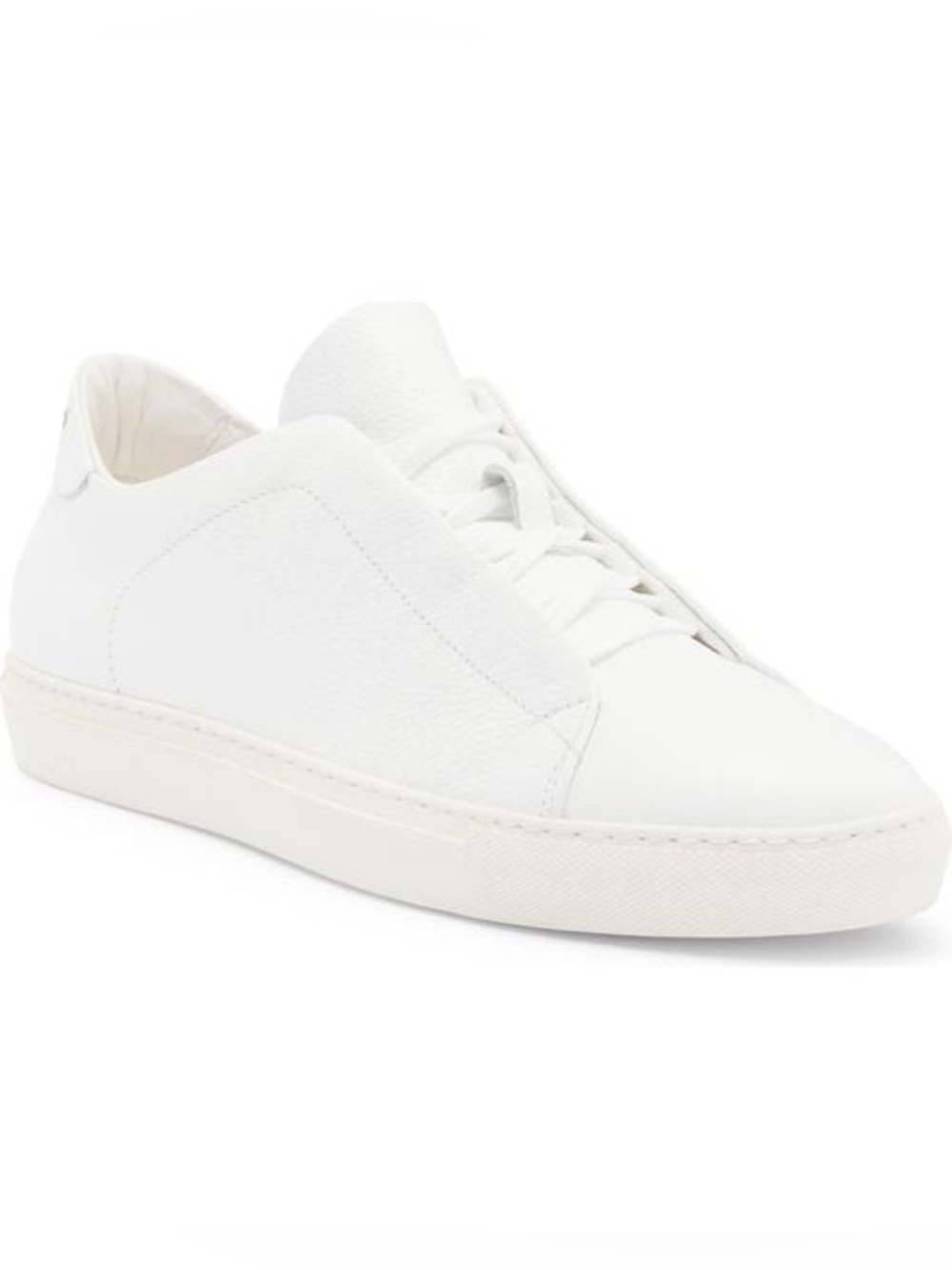 Too Boot New York White Leather Lace Up Bradbury Mens Sneakers Size 9 $450